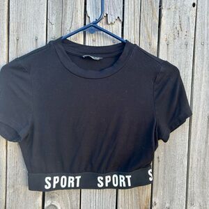 SHEIN snug fitted pullover top size small